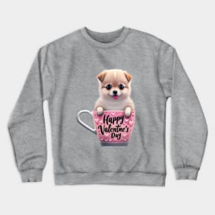 Happy Valentine'Day Crewneck Sweatshirt